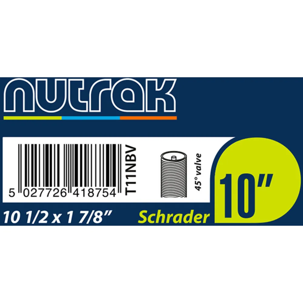 Team Cycles Nutrak Schrader Inner Tube Various Sizes | Interest FREE Finance & Online Refund Policy.