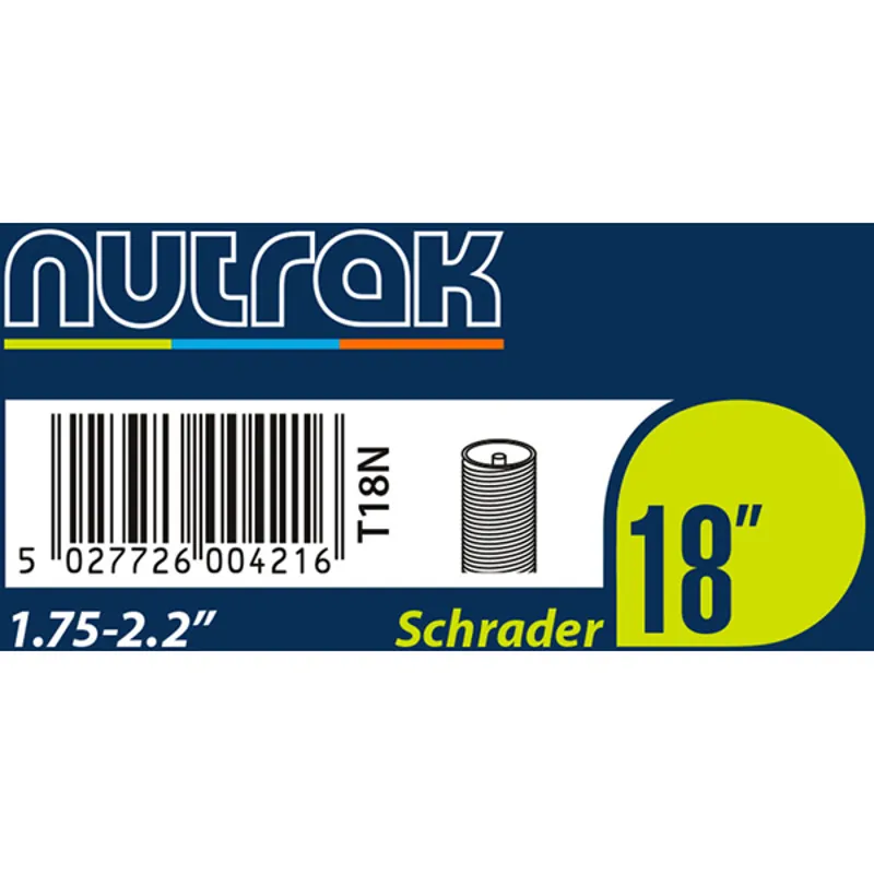 Nutrak Schrader Inner Tube - Various Sizes-7