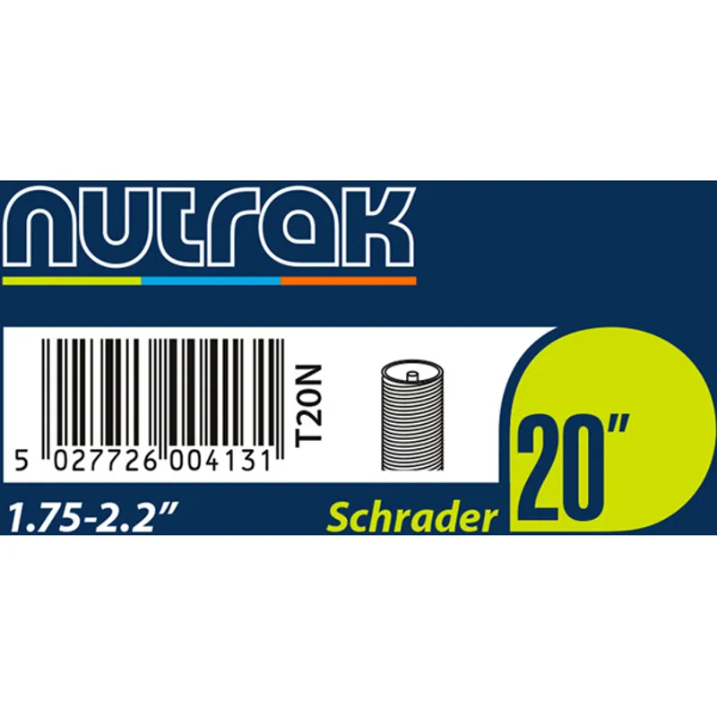 Nutrak Schrader Inner Tube - Various Sizes-9