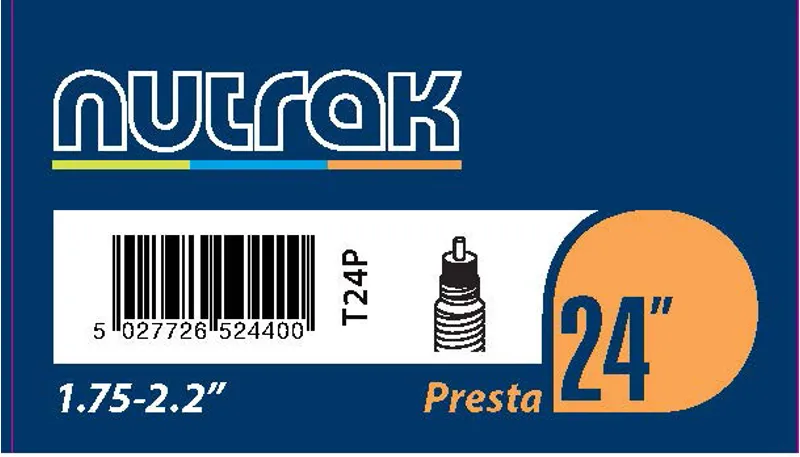 Nutrak Presta Inner Tube - 24 x 1.75 - 2.125