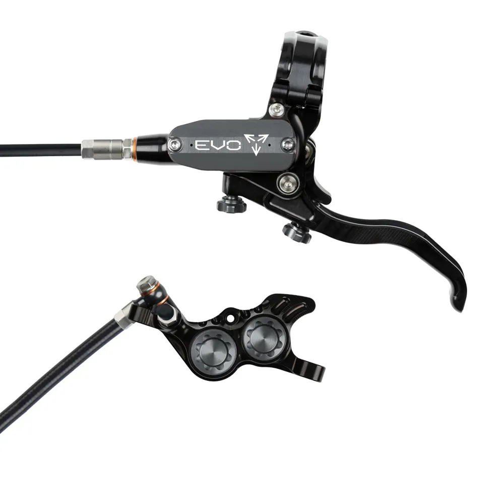 Team Cycles Hope Tech 4 EVO GR4 Left Hand Brake Lever and Calliper in Black and Smoke | Interest FREE Finance & Online Refund Policy.