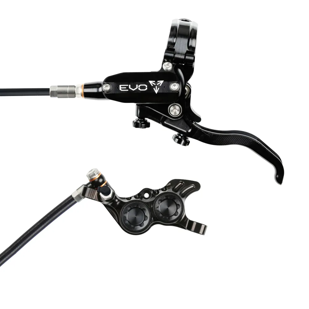 Team Cycles Hope Tech 4 EVO GR4 Left Hand Brake Lever and Calliper in Black | Interest FREE Finance & Online Refund Policy.