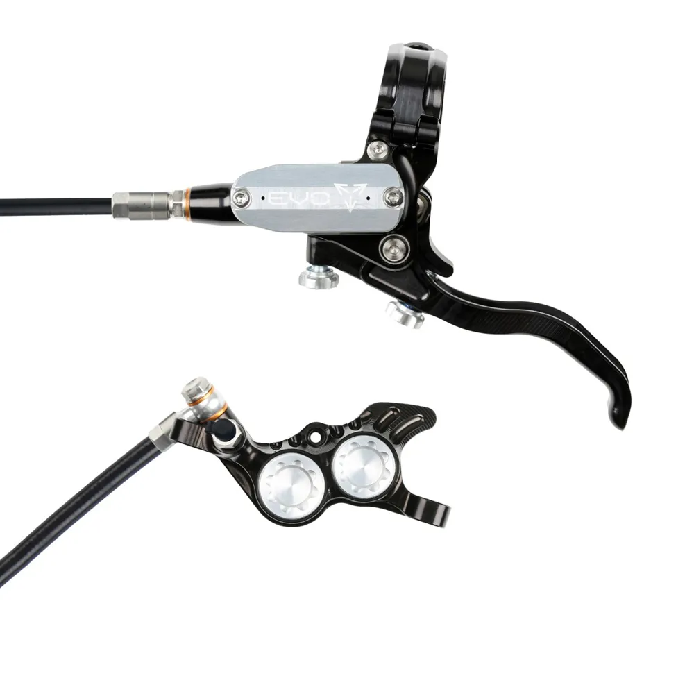 Team Cycles Hope Tech 4 EVO GR4 Right Hand Brake Lever and Calliper in Black and Silver | Interest FREE Finance & Online Refund Policy.