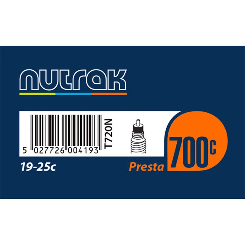 Nutrak 700c x 19-25c 60mm Presta inner Tube-1