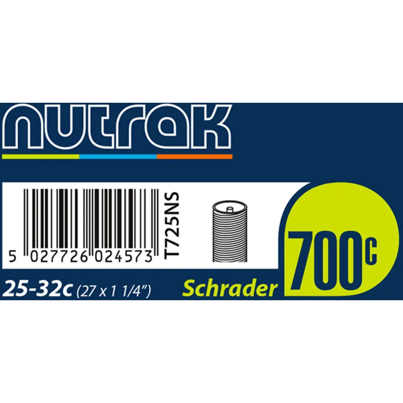 Nutrak 700c x 19-25c 60mm Presta inner Tube-3