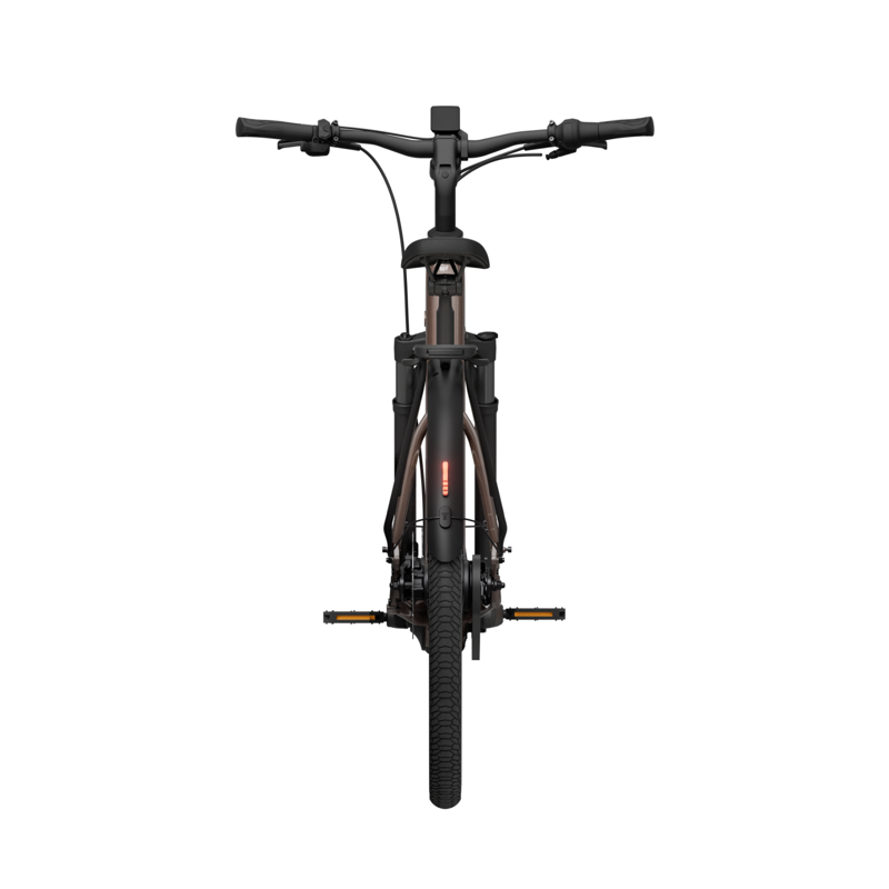 Tenways AGO AIR Belt 560Wh Electric Hybrid Bike in Walnut Brown - 46cm-3