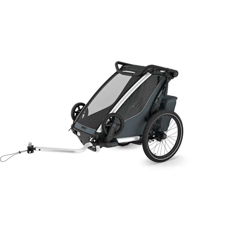 Thule Chariot Cross 2 Single Child Carrier with Cycling and Strolling Kit -3