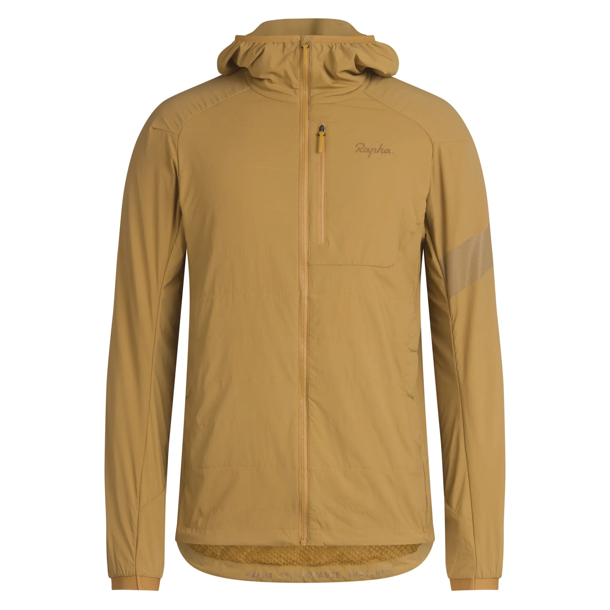Rapha Men's Trail Insulated Jacket in Faded Gold and Brown Rapha Men's Trail Insulated Jacket in Faded Gold and Brown