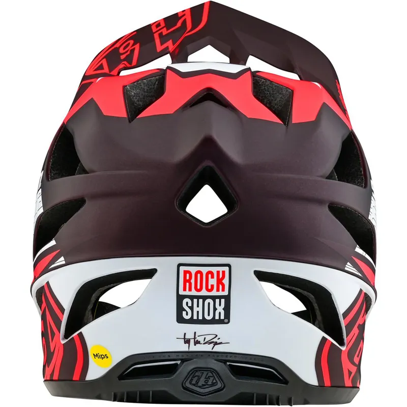 Troy Lee Designs Stage MIPS Helmet in Sram Vector Red-7