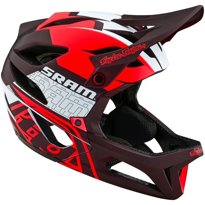 Troy Lee Designs Stage MIPS Helmet in Sram Vector Red