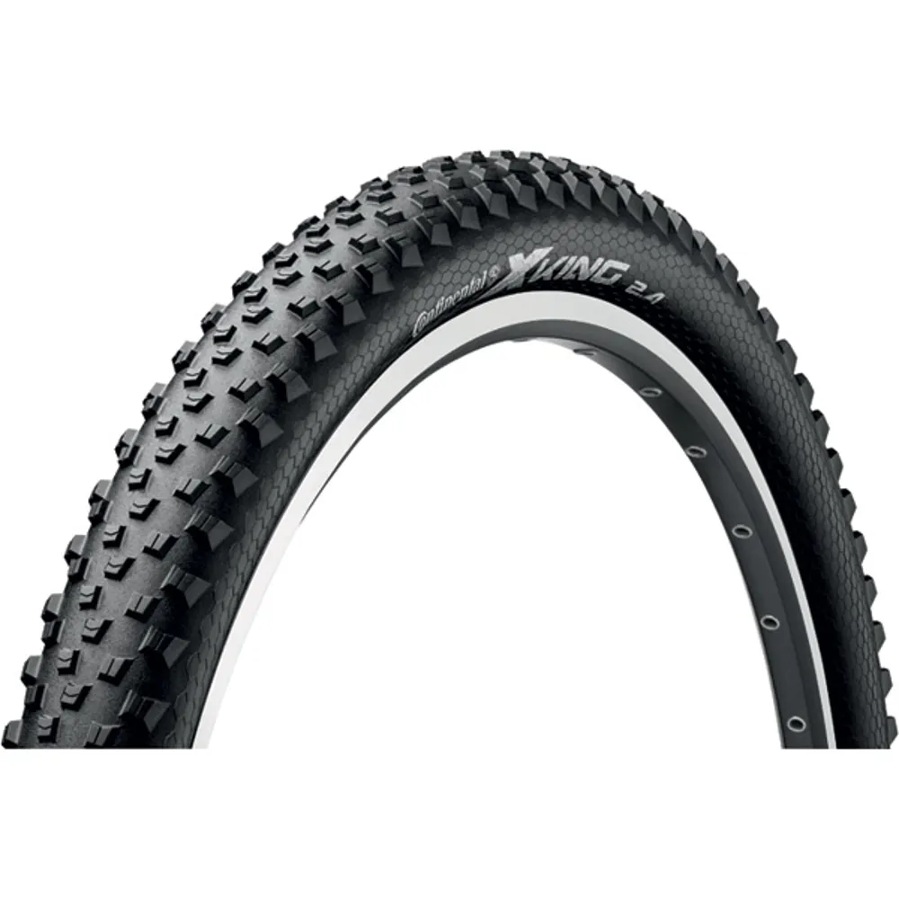 Team Cycles Continental Cross King Non-Folding Mountain Bike Tyre in Black | Interest FREE Finance & Online Refund Policy.