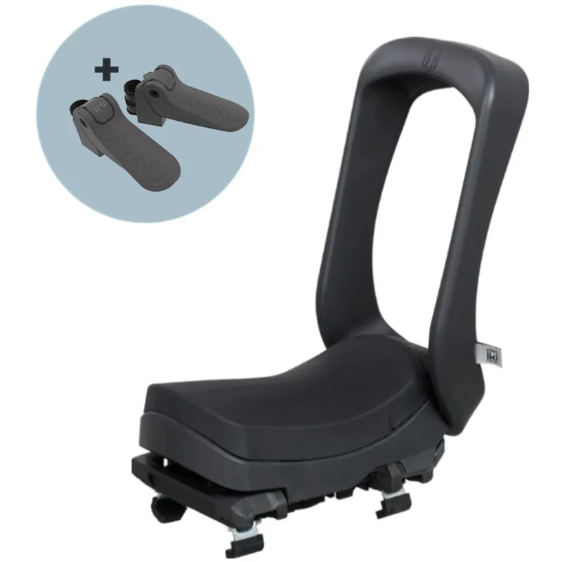 Urban Iki Junior Seat with Carrier Mount in Bincho Black