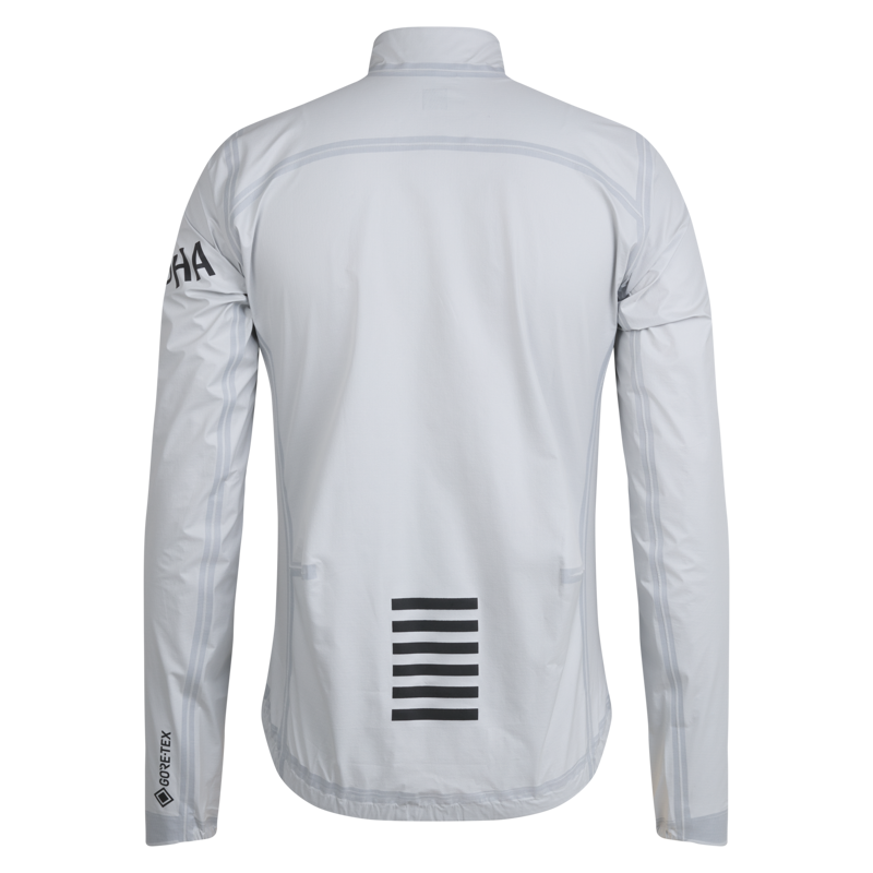 Rapha Men's Pro Team Gore-Tex Lightweight Rain Jacket in White-1