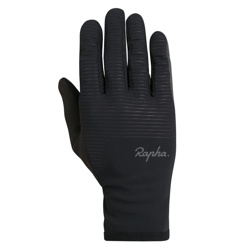 Rapha Shadow Gloves in Black and Dark Grey-1