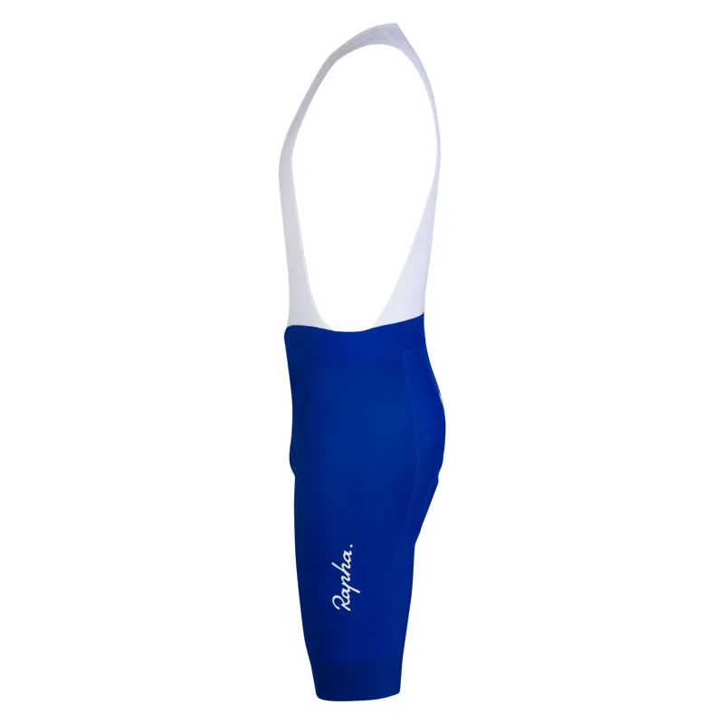 Rapha Mens Core Bib Shorts in Indigo and White-1