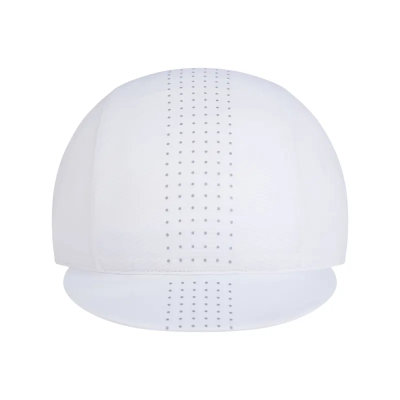 Rapha Brevet Cap in White and Silver