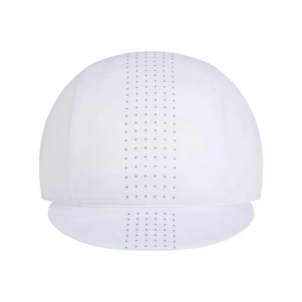 Team Cycles Rapha Brevet Cap in White and Silver | Interest FREE Finance & Online Refund Policy.