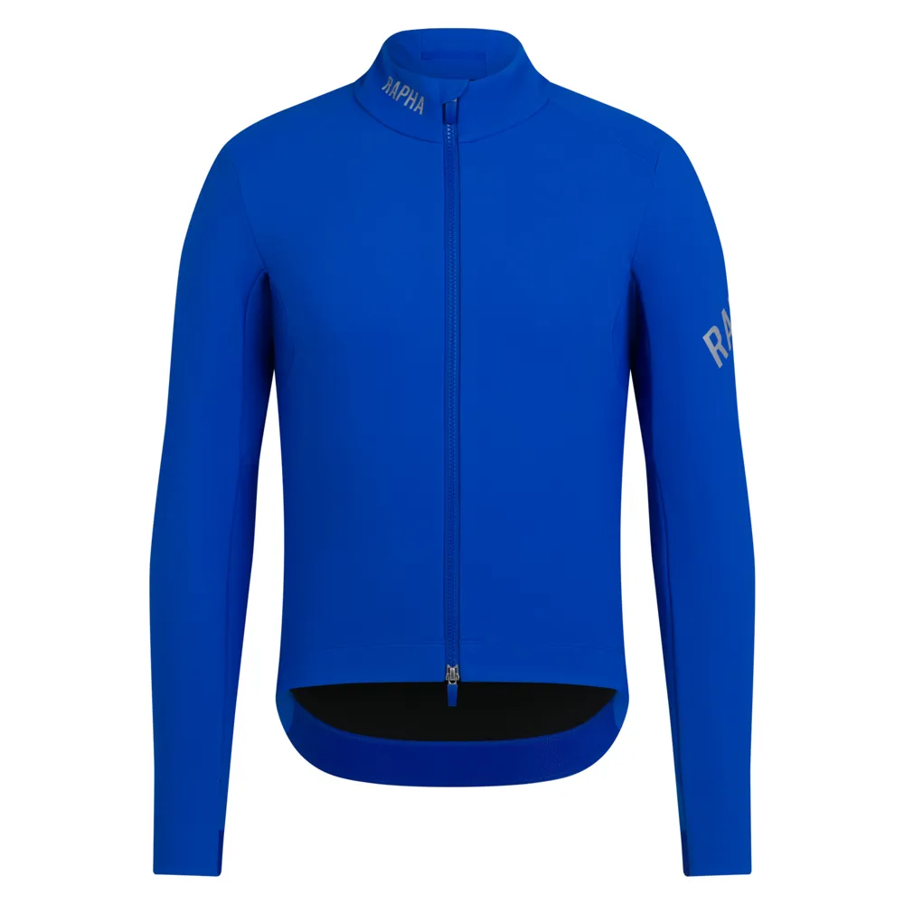 Team Cycles Rapha Men's Pro Team Shadow Winter Jacket in Blue and Silver Reflective | Interest FREE Finance & Online Refund Policy.