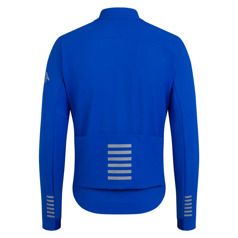 Rapha Men's Pro Team Shadow Winter Jacket in Blue and Silver Reflective-1