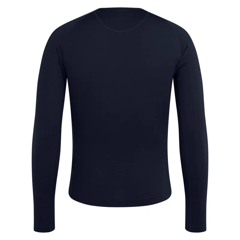 Rapha Men's Merino Long Sleeve Base Layer in Dark Navy-1