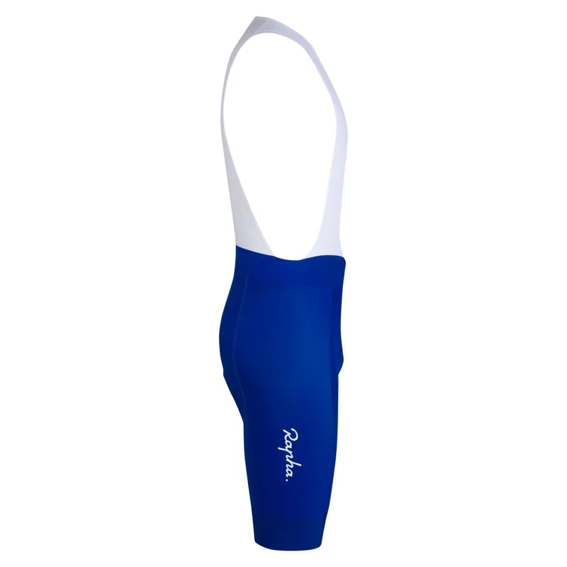 Rapha Mens Core Bib Shorts in Indigo and White-2