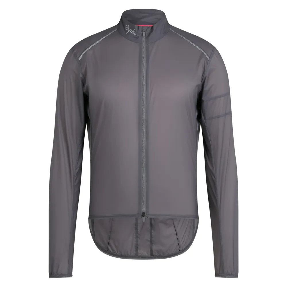 Team Cycles Rapha Men's Brevet Element Wind Jacket in Grey and Silver | Interest FREE Finance & Online Refund Policy.