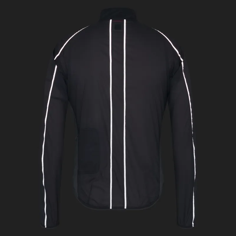 Rapha Men's Brevet Element Wind Jacket in Grey and Silver-3