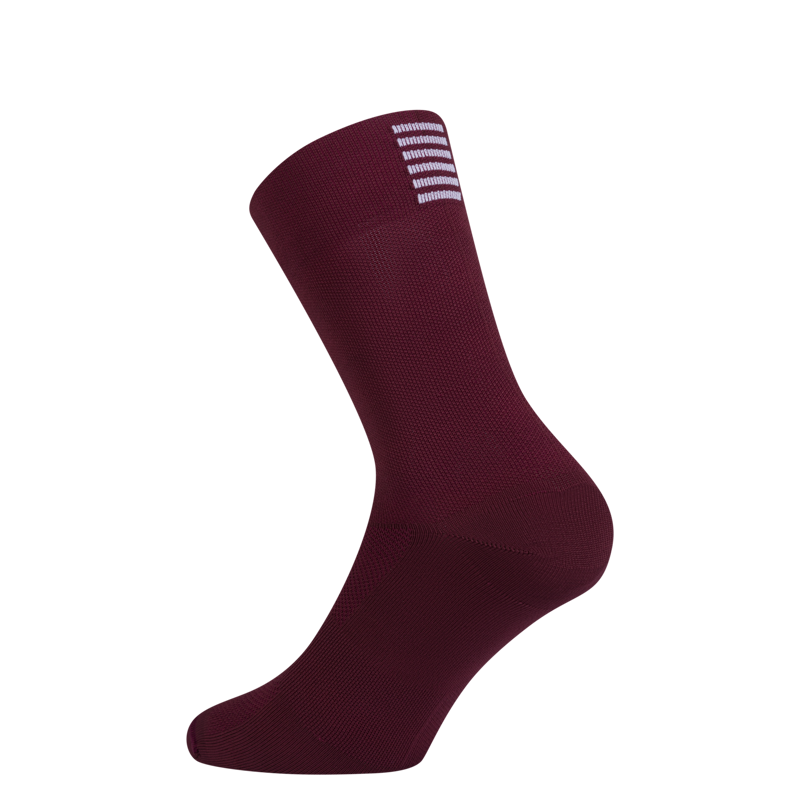 Rapha Pro Team Regular Socks in Port and White-1