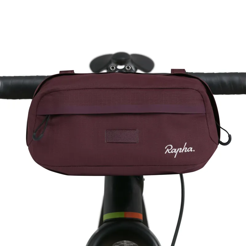 Rapha Explore Bar Bag in Fudge and White Alyssum -4