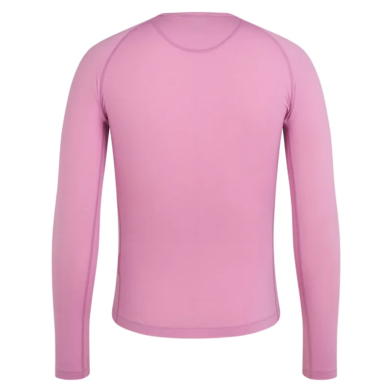 Rapha Men's Merino Long Sleeve Base Layer in Dusty Mauve-1