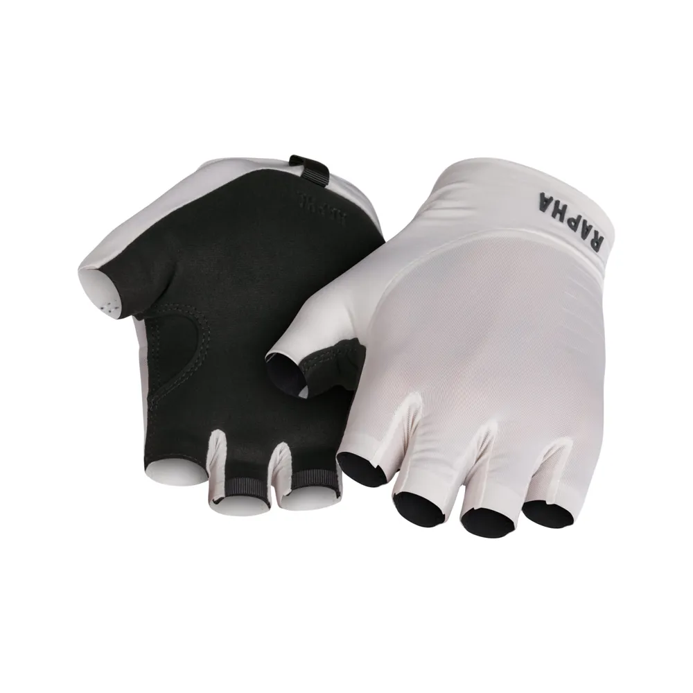 Team Cycles Rapha Pro Team Mitts in White | Interest FREE Finance & Online Refund Policy.