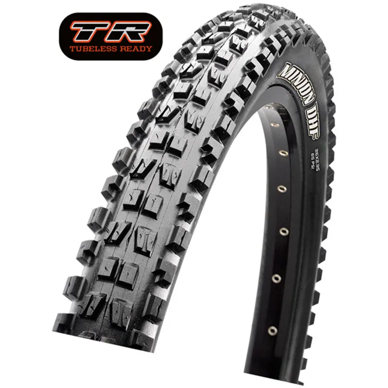 Maxxis Minion DHF 60 TPI Folding Dual Compound EXO Tubeless Mountain Bike Tyre