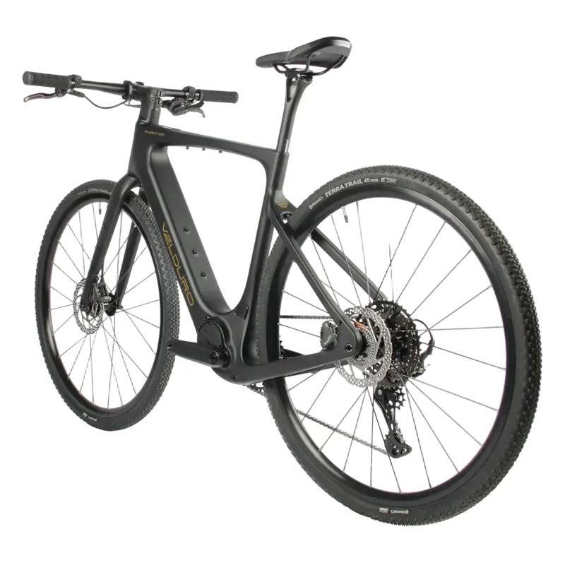 Velduro Phantom S 600Wh Electric Commuter Bike in Black-1