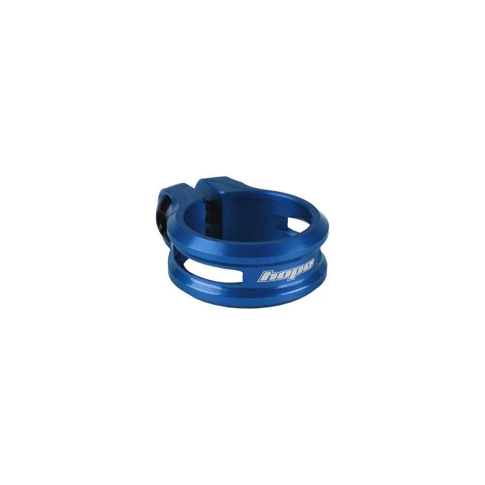 Team Cycles Hope Seat Clamp BOLT ST in Blue - 34.9mm | Interest FREE Finance & Online Refund Policy.