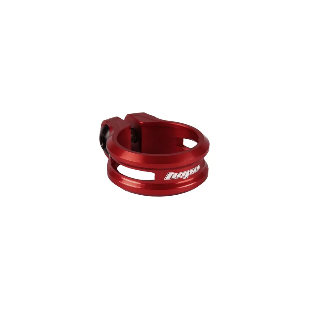 Team Cycles Hope Seat Clamp BOLT ST in Red - 34.9mm | Interest FREE Finance & Online Refund Policy.