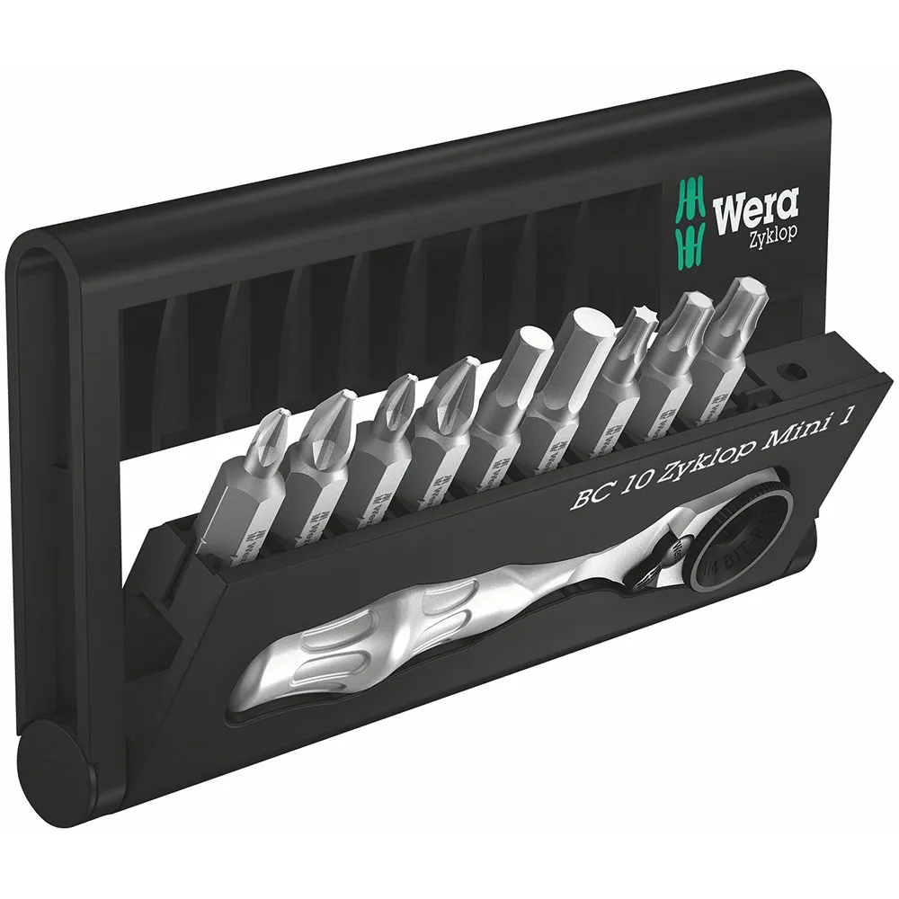 Team Cycles Wera Tools Wera Bit-Check 10 Zyklop Mini 1 | Interest FREE Finance & Online Refund Policy.