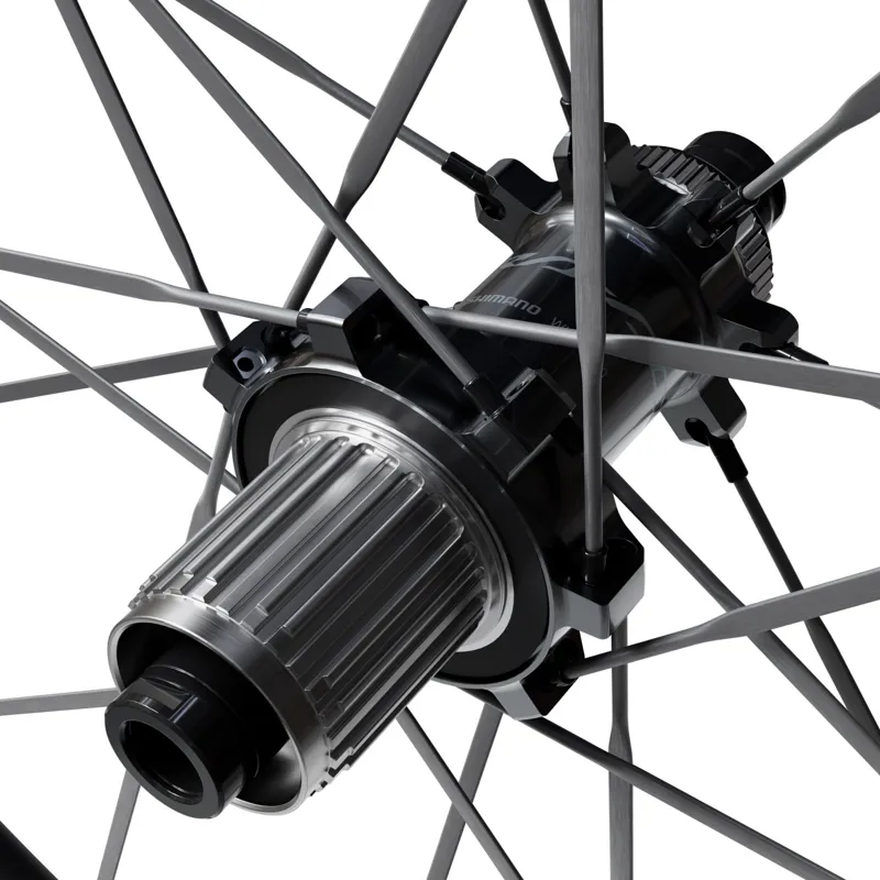 Shimano Dura-Ace C50 WH-R9370-C50-TL Centre-Lock Disc Carbon Clincher 50mm 12x142mm 12-Speed HG Spline L2 Rear Wheel - 700c-4