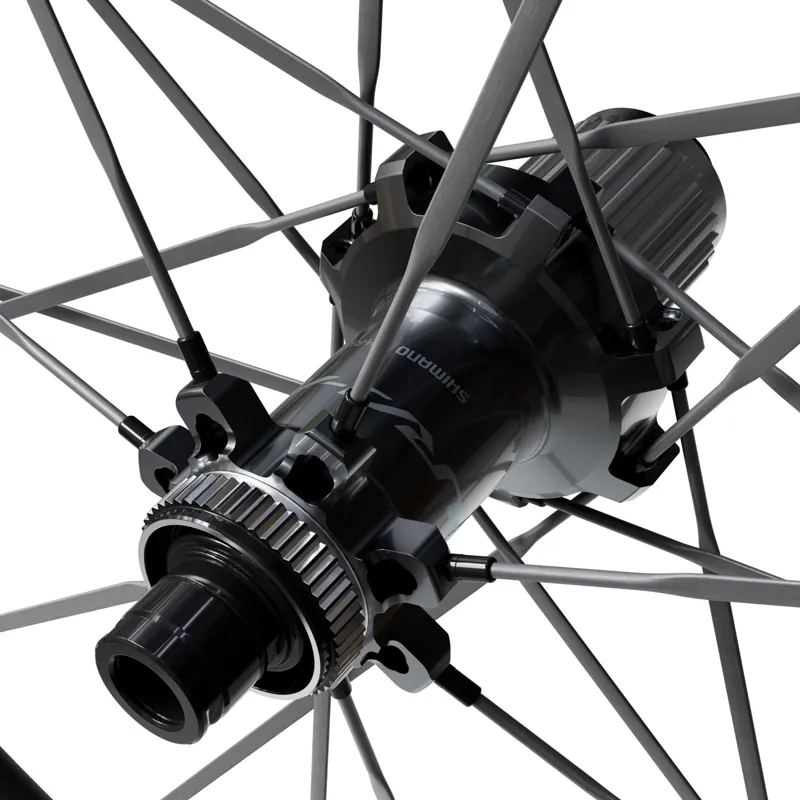 Shimano Dura-Ace C50 WH-R9370-C50-TL Centre-Lock Disc Carbon Clincher 50mm 12x142mm 12-Speed HG Spline L2 Rear Wheel - 700c-5