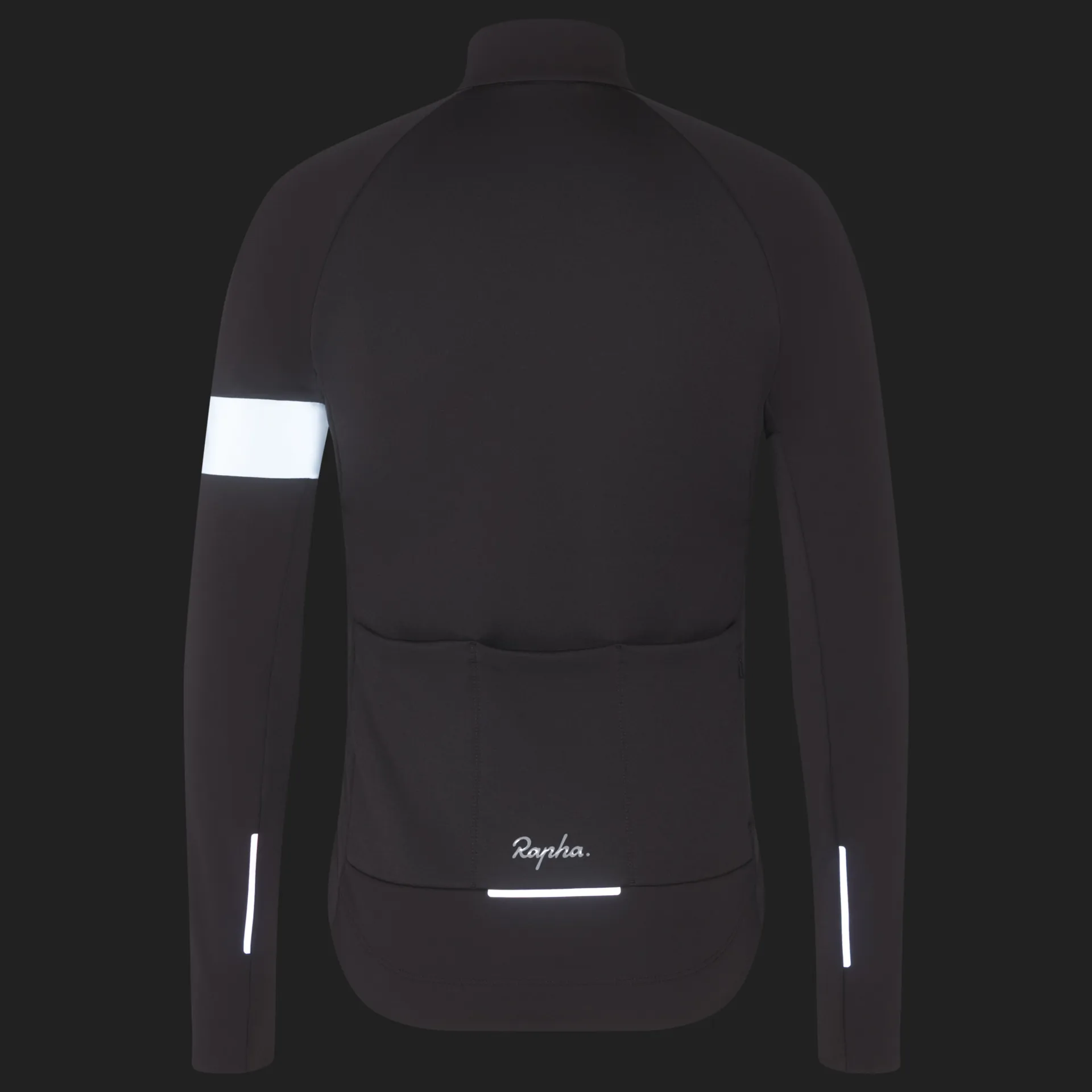Rapha Men's Core Winter Jacket in Mushroom and White Rapha Men's Core Winter Jacket in Mushroom and White