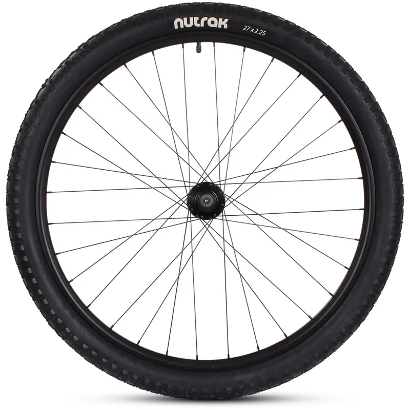 M Part Wheels 27.5 inch 650b 100 mm QR MTB Disc Front Wheel and Tyre Bundle in Black -1