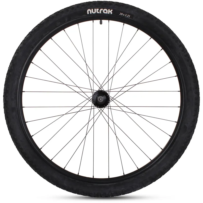 M Part Wheels 29 inch 100 mm QR MTB Disc Front Wheel and Tyre Bundle in Black -1