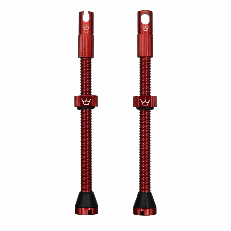 Peaty's x Chris King Tubeless MK2 Valves in Red-2