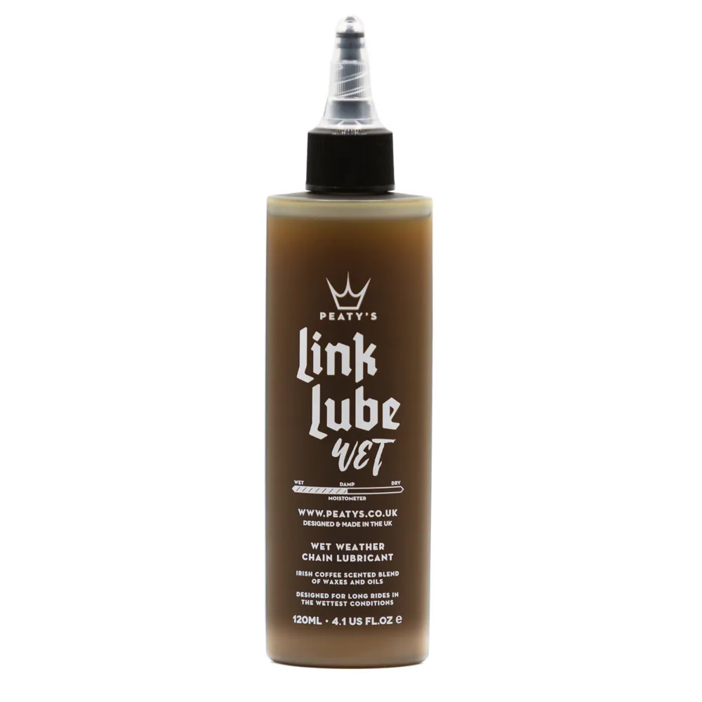 Team Cycles Peaty's LinkLube Wet 120ml | Interest FREE Finance & Online Refund Policy.