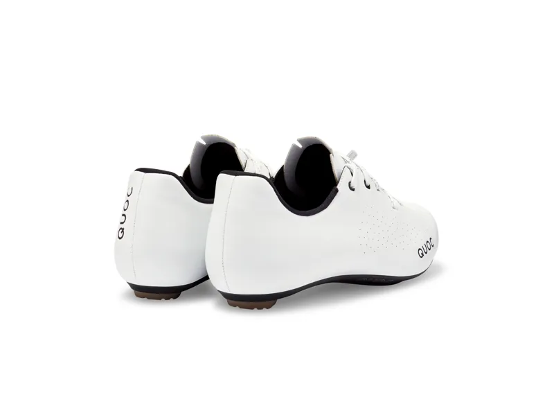 QUOC Escape Road Lace Cycling Shoes in White-2