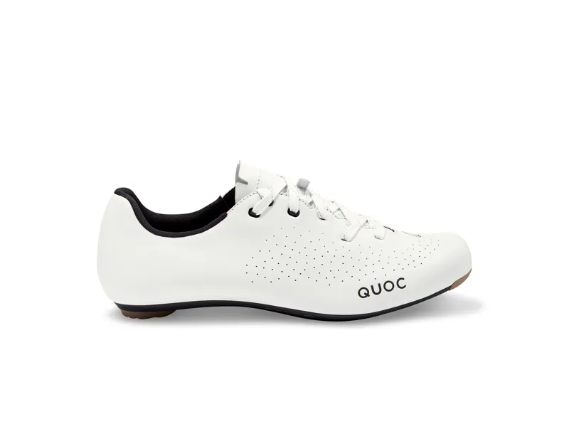 QUOC Escape Road Lace Cycling Shoes in White