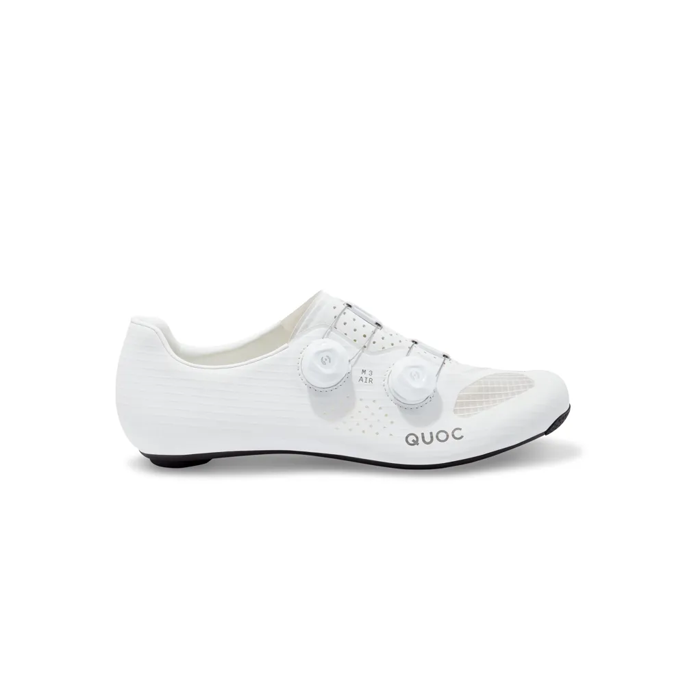 Team Cycles Quoc QUOC M3 Air Road Cycling Shoe in White | Interest FREE Finance & Online Refund Policy.