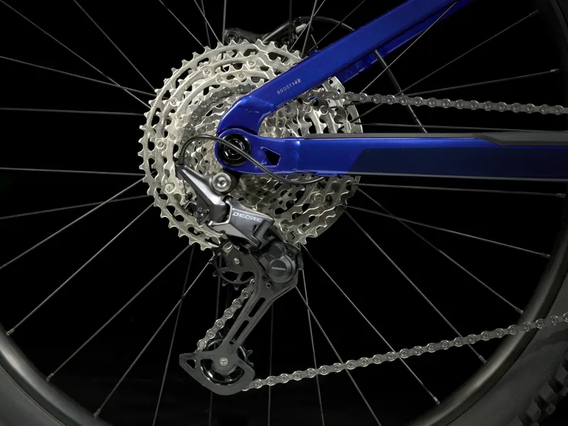 TREK Rail 5 Gen 3 625Wh Full Suspension Electric Mountain Bike in Hex Blue-7