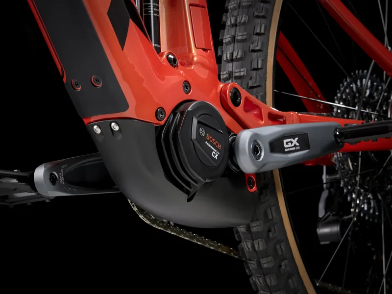 TREK Rail 8 GX AXS T-Type Gen 3 625Wh Full Suspension Electric Mountain Bike in Lava-8