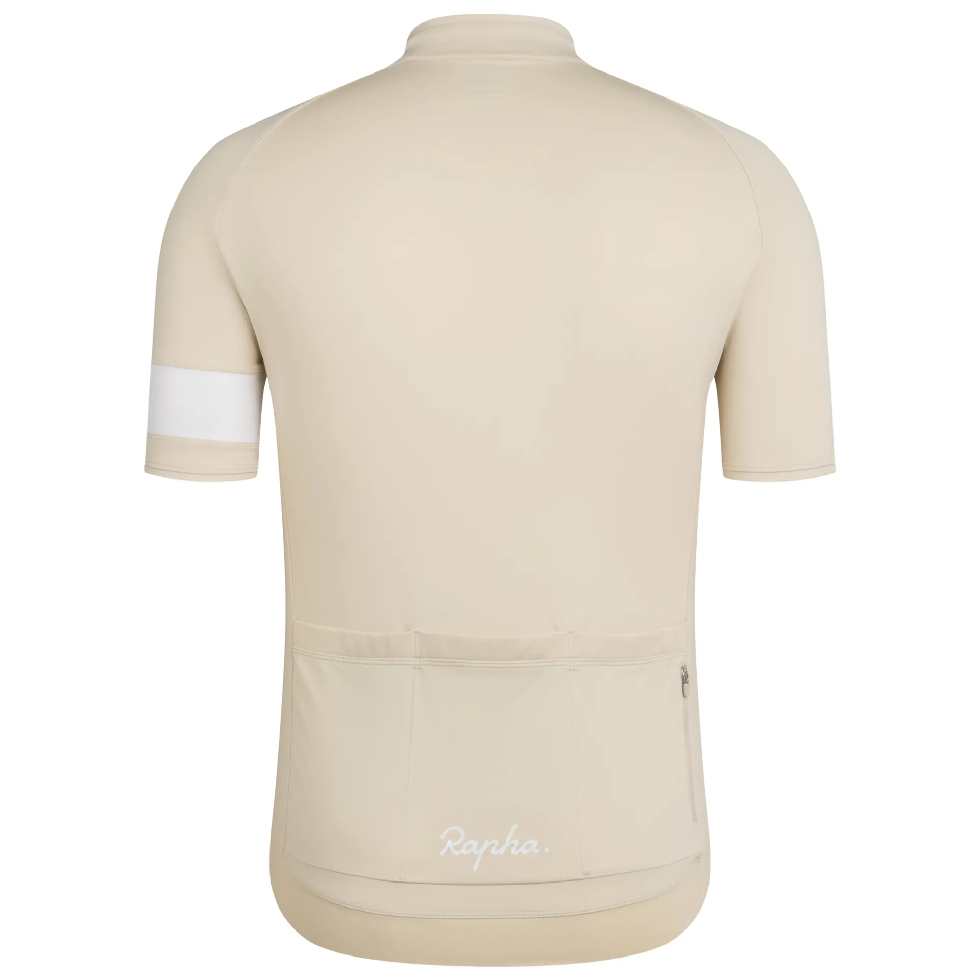 Rapha Men s Core Short Sleeve Cycling Jersey in Bone and White