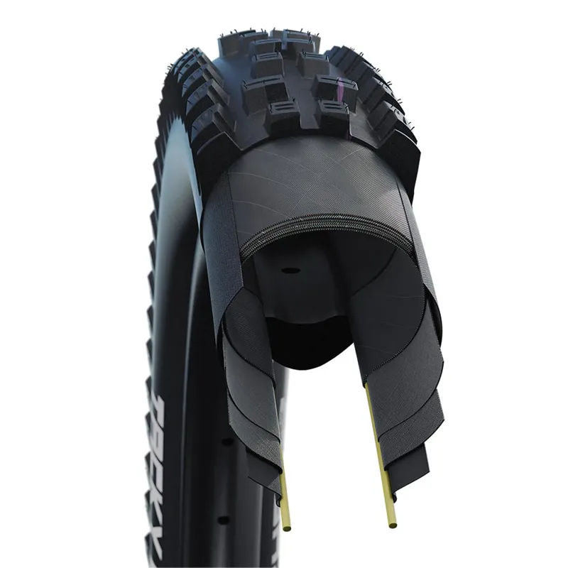 Schwalbe Tacky Chan Evo Super Gravity Folding Tyre in Black - 29 x 2.40-2